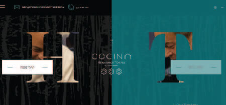 Homepage de la web Cocina Hermanos Torres