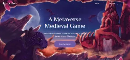 Pantalla de inicio de la web "Cuberto" con ilustración de un dragón pequeño