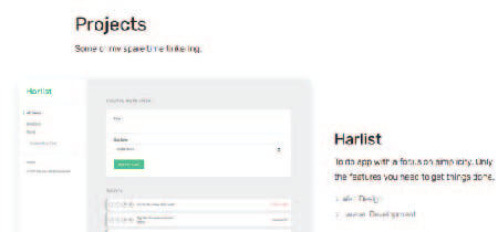 Web portafolio minimalista de "Seb Kay"