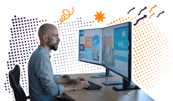 Álvaro Torres trabajando en diseño web para clientes de Málaga