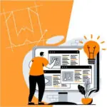 Hombre necesita web al tener una idea