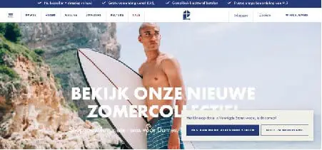 Protest Sportwear, una portada web muy acertada