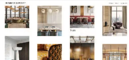 Fotografías de diseños interiores de casas y apartamentos en la web de los arquitectos Humbert y Poyet