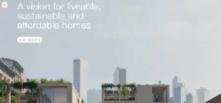 Fotografía de edificios en la web de arquitectura The urban village project