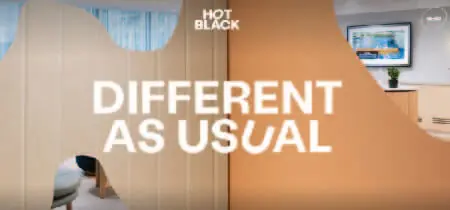 Home page de la web de arquitectura Hot Black