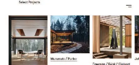 Fotografías de modernos diseños de viviendas en el bosque en la web de arquitectura Mafcohouse