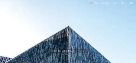 Diseño arquitectónico geométrico en la web de arquitectura "Germainedays"