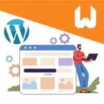 Diseño ilustrado vectorial sobre páginas webs desarrolladas en Wordpress