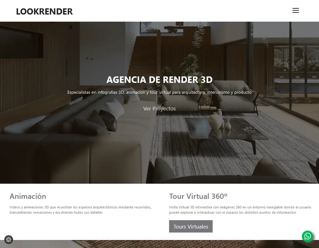 Lookrender website